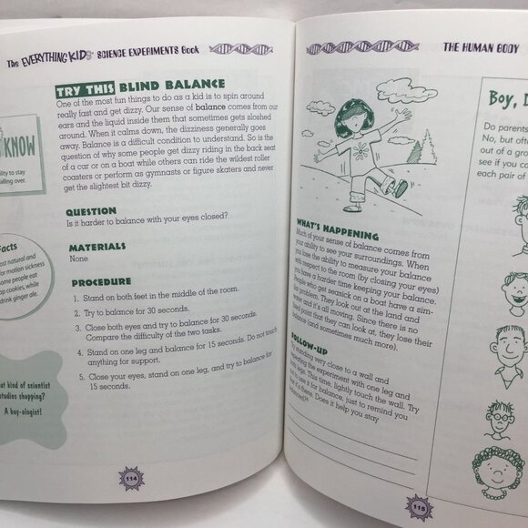 Adams Media The Everything Kids' Science Experiments Book Children Learning Fun - Picture 8 of 9